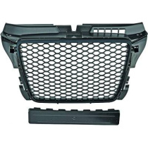 AUDI A3 8P 08-12 Honeycomb Svart Sportgrill DIEDERICHS